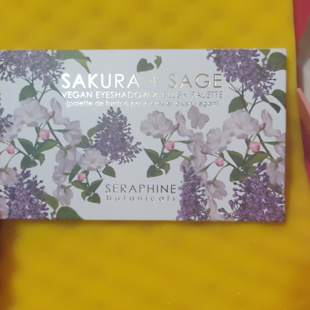 Sakura + Sage eyeshadow & blush palette **sold**